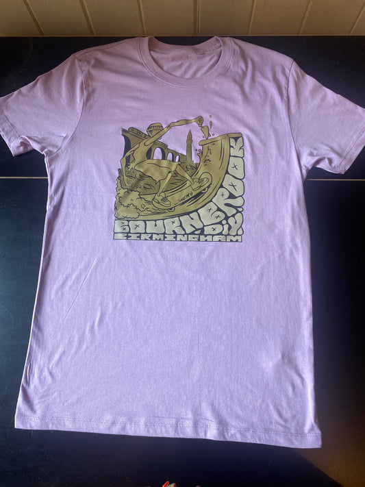 Bournbrook DIY skatepark 4 colour artwork lavender